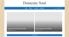 Desktop Screenshot of domesticsoul.com